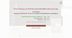Desktop Screenshot of ambassadormonaco.com